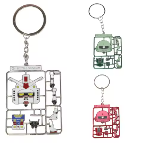 GUNDAM Animation Game Peripheral Toys Metal RX-78-2 FREEDOM Metal Pendant Keychain Exquisite decorat