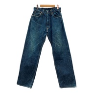 【Direct from Japan】[Used] EVISU No.2 Denim Pants, Button Fly, Seagull Logo, Jeans, Lot2001, Indigo B