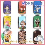 OKDEAL Pencil Cases, Large Capacity Cute Cartoon Labubu Pencil Bag, Stationery Bag