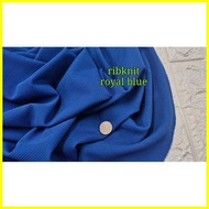 ◿ Cotton Rib Knit Fabric