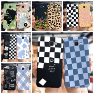 Casing Samsung Galaxy J7 Prime 2 G611FF/DS Case Popular Lattice Soft Silicone Back Cover Samsung J7 Prime on7 2016 Shell