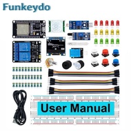 New ESP32 Starter Kit for ESP32 ESP-32S WIFI IOT Development Board DIY Learning Kit with Tutorial Co
