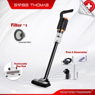 Swiss Thomas Cordless Vacuum Cleaner With Mop Pad Rechargeable Handheld Car Household