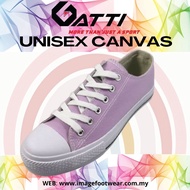 GATTI Ladies Casual Canvas Sneaker Shoe -GS-228206-06- Size 3 4 5 6 7 8 PURPLE Colour