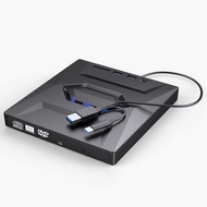 Multifunctional7Combination1HUB Card Reader USB3.0/3.1type-C External Mobile Optical Drive Burner DV