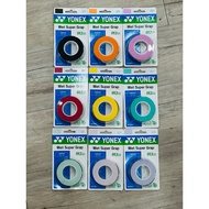 [YVM Badminton] Yonex AC102 Grip Cloth PU AC102EX Three Pcs