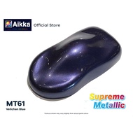 Aikka Supreme Metallic MT61 VEILCHEN BLUE Cat Kereta Motor Cat Bancuh Siap/ 2K Car Paint DIY