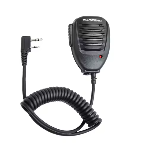 Baofeng Walkie Talkie Shoulder Microphone Speaker Palm Mic for baofeng UV-5R BF-888S BF-88E UV-5RH U