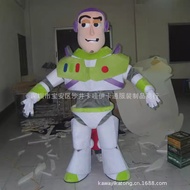 Kostum maskot kartun luar negara yang popular: Buzz Lightyear, maskot kartun berjalan, kostum persem