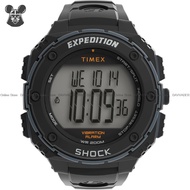 TIMEX TW4B24000 Men's Digital Watch Expedition Shock XL 50mm Resin Strap Black *Original