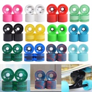 【100%-original】 4x 78A hardness skateboard wheels 70x51mm longboard roller parts