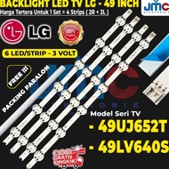 ELECTRIC - BACKLIGHT TV LED LG 49 INC 49UJ652 49UJ652T 49LV640S