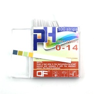 [] 100pcs Ph Test Strips Laboratory Household Ph Test Strip Indicator Ph0-14 Test Paper For Water Te