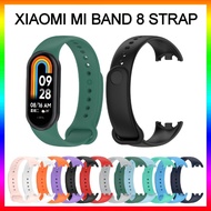 Xiaomi Mi Band 8/ 9 Soft Silicone Smart Watch Strap Replacement Band Xiaomi Mi Band8 Miband9 Replace