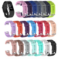 Silicone Watchband for Fitbit Charge 2 Strap &amp; Clasp for Fitbit Charge2 Band Smart Watch Watchband Wristband Straps Replacement Bands High Quality Fast Delivery