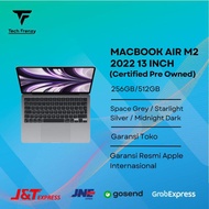 New Macbook Air M2 2022 Chip CPO 256GB & 512GB Bisa PKP