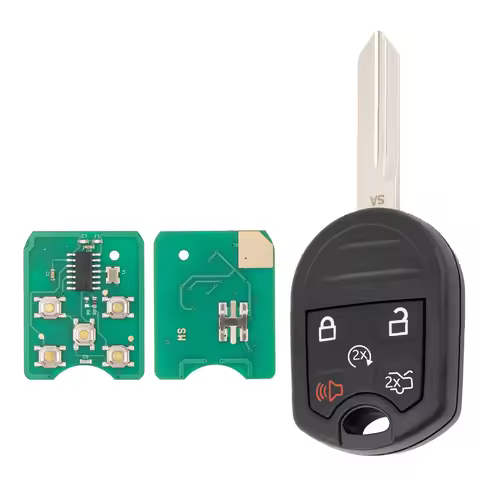 Key CrafterCar Remote Key CWTWB1U793 4D63 CHIP 315/433MHz 3/4/5 Button For Ford Edge Expedition Must