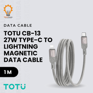 TOTU Data Cable CB13PD Kabel Charger Magnetic PD Type C to Lightning 27W PD 1 Meter