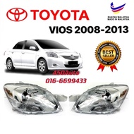 Toyota Vios 08 (2008-2013) NCP93 Head Lamp // HeadLamp Front Light Lampu Depan Besar / STANDARD