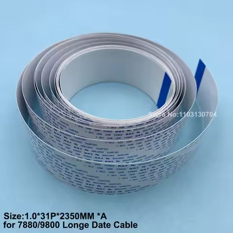 3PC Long Date Cable 2350mm 31pin DX5 FFC Flat Flex 1.0*31P*2350MM A For Epson 7880 7880C 9880 9880 M