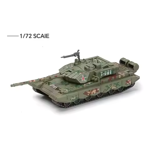 1/72 Modern Army Military Model Type 99 Main Battle M1A2 Abrams Leopard 2 Main Battle Tank AH-64 Apa