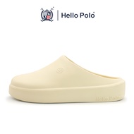New arrivals Hello Polo รองเท้าแตะแฟชั่น รองเท้าพื้นนิ่ม สำหรับผู้ชายและผู้หญิง พื้นหนา เหมาะทุกฤดู 