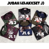 JUBAH LELAKI COTTON AL DAFFAH IMPORT QUALITY ( SET J )