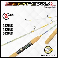SEAHAWK Sepit Biru Prawning Series Solid Ultralight Spinning Fishing Rod Joran Pancing Udang UL Praw