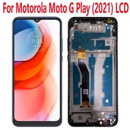 6.5"; For Motorola Moto G Play (2021) LCD Touch Screen Sensor Digiziter Assembly Replace Fo