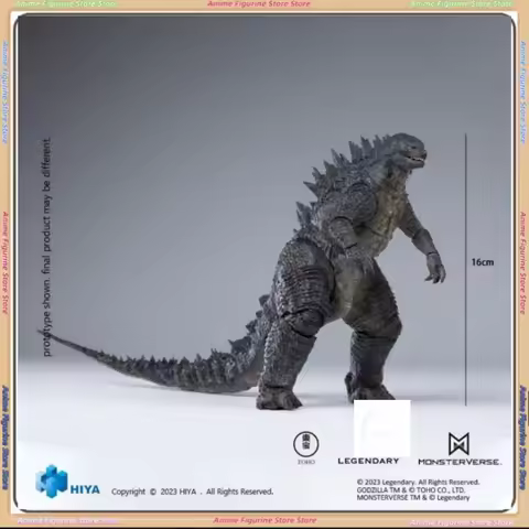 HIYA HIYA EXQUISITE BASIC super movable Godzilla 2014 model hand puppet sculpture my heroes