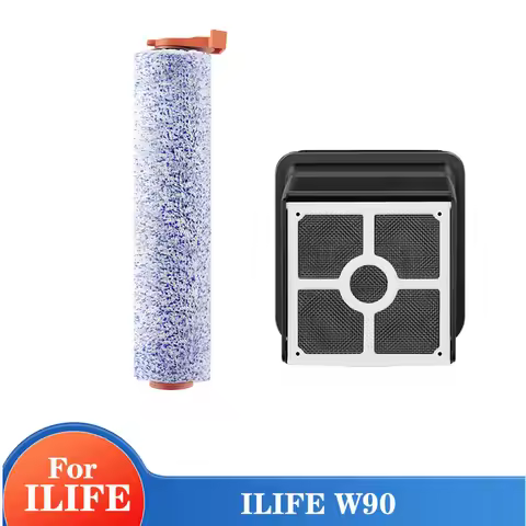 Origina Roller Brush Hepa Filter Kit For ILIFE For W90 Cordless Vacuum Cleaner Parts Accessories Cle