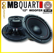 MB Quart 12" Woofer M1 Series Formula SubWoofer Sub Woofer 800 watts M1-304
