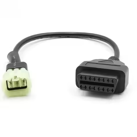 2026 New For KTM Motorcycle Motobike OBD2 Connector 6Pin To 16Pin Expansion Adapter Moto Extension C