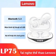 Lenovo LP75 Bluetooth 5.3 Móc Tai Không Dây Tai Nghe Thể Thao Màn Hình LED Hiển Thị Giảm Tiếng Ồn Ta