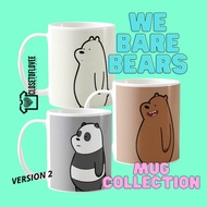 WE BARE BEARS V2 White Mug Collection - HIGH QUALITY
