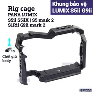 Pana Lumix S5iiX S5ii S5mark2 S52 G9ii S1Rii S1R G9 S5 mark ii rig cage video recording protective f