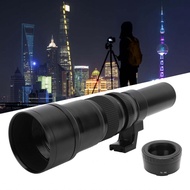 Manual Focus Telephoto Lens  500mm F6.3 4 Group Elements for Mirrorless Cameras