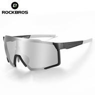 ROCKBROS Glasses Cycling Photochromic/Polarized Full Frame Bike Outdoor Sunglasses Bicycle Sports Goggles Glasses MTB Eyewear Unisex Myopia Frame