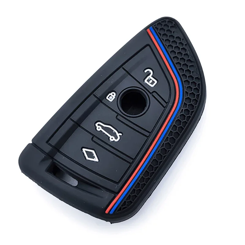 For BMW X1 X3 X4 X5 X6 Series 1 2 3 5 7 G20 G02 G05 G31 G23 F34 F15 F40 IX3 New Silicone Remote Car