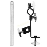 WMH Hoop Mounted Cowbell Clamp Adjustable Cowbell Mount Clamp Cowbell Stand Holder Clip Clip Mountin