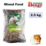 Bengy Hamster Mixed Seed 2.5kg HOT Makan Syrian Dwarf Hamster Food Small Animal