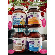 Set of 4 Australian Healthy Care Kid Boxes for Babies from 4 Months (DHA High Strength + ZinC Vitami