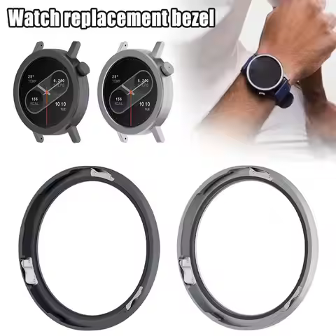 Steel Bezel For CMF Watch Pro 2 Bezel Anti Scratch Anti-Collision Screen Frame Protector For CMF Wat
