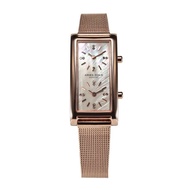 Aries Gold L 136 RG-MOP Anolog Quartz Dual Time Rose Gold Stainless Steel Women watch