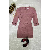 3/4 Sleeve Skirt Dress Size Xs Back Zipper