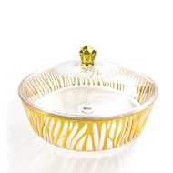 Nampan Aesthetic Nampan Saji Emas Serbaguna Bulat Tray Emas Serbaguna Bulat Tray Nampan Gold Mewah