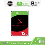 Seagate 12TB Ironwolf & Pro Nas HDD 7200RPM 256MB SATA-3 ฮาร์ดดิกส์