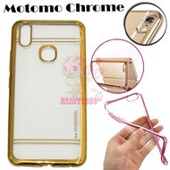 Chrome Vivo Y85 Shining Chrome / Case Shining List Chrome / Ultrahin Vivo Y85 List Chrome Jelly Case
