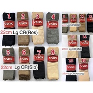 Handsock  Pendek Bunga Vsox Handsock Tebal Pendek Handsock Muslimah