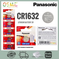 Panasonic CR1632 Battery Lithium 3v Bateri Original